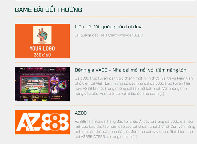 Review về cổng game